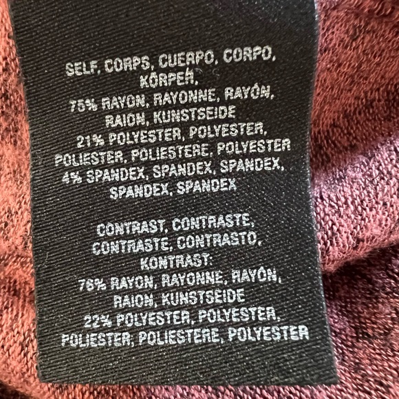 Anthropologie Postage Stamp Pink Long Sleeve Ruffle Split Hem Sweater Women's M - Picture 7 of 9